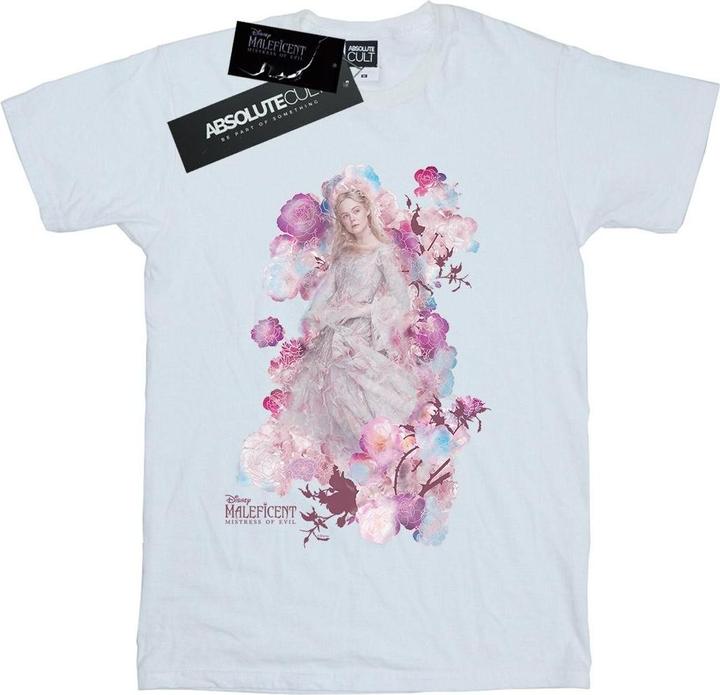 Immagine prodotto Disney Maleficent Mistress Of Evil Aurora Rose Bush Maglietta Ampia Donna (M)