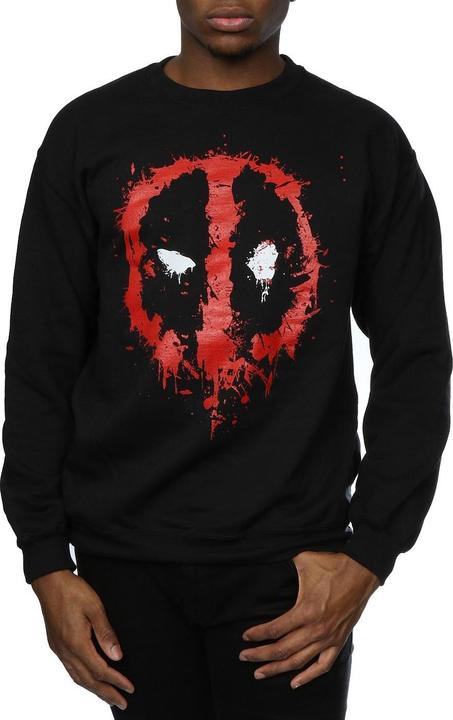 Produktbild Deadpool Splat Face Sweatshirt (S)