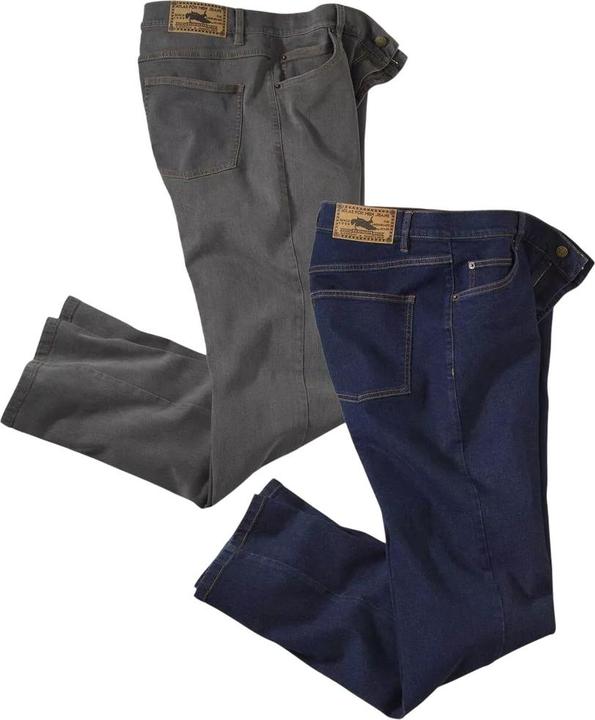Immagine prodotto Atlas For Men Jeans Regolare Misura Confezione 2 Uomo (48)