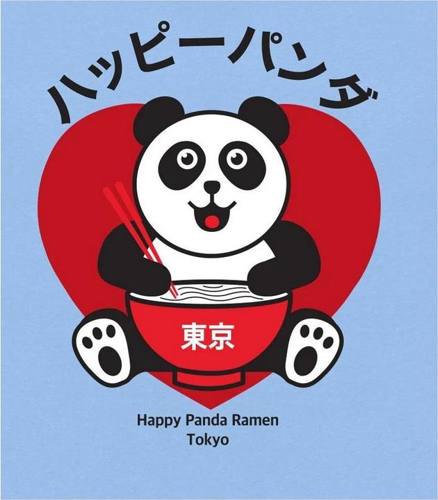Immagine prodotto Torc Happy Panda Maglietta Adulto Unisex (M)
