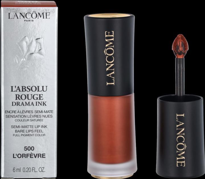 Actual product image Lancôme L'Absolu Rouge Drama Ink 500 L'Orfèvre (500 L'Orfevre)