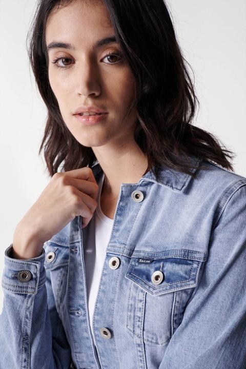 Immagine prodotto Salsa Jeans Giacca Trucker in denim (XXL)