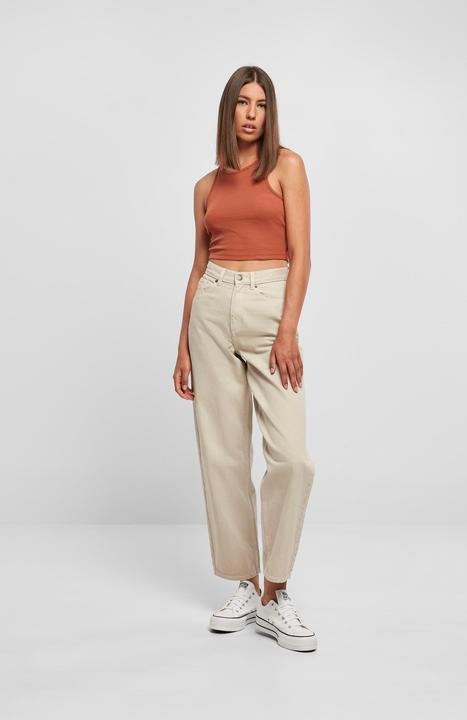 Actual product image Urban Classics Ladies Cropped Rib Top (XL)