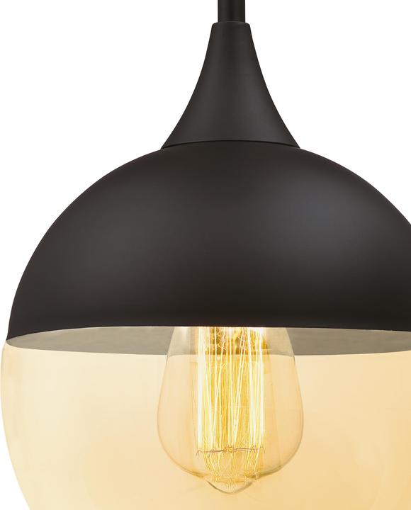 Produktbild Westinghouse Pendelleuchte Art Déco Schwarz mit 1 Lampe (E27)