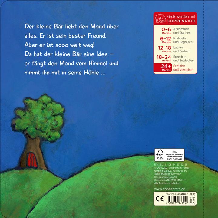 Immagine prodotto Il piccolo orso della luna (Tedesco, Rolf Fänger, Ulrike Möltgen, 2021)