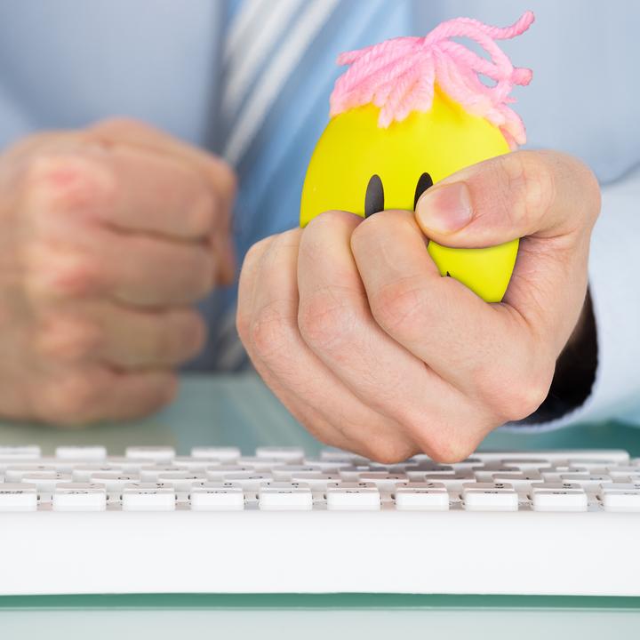 Actual product image Relaxdays anti-stress balls