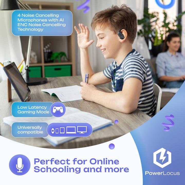 Produktbild PowerLocus Jumpy Open Ear Bluetooth-Kinderkopfhörer