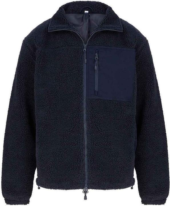 Front Row Fleecejacke Recyceltes Material
