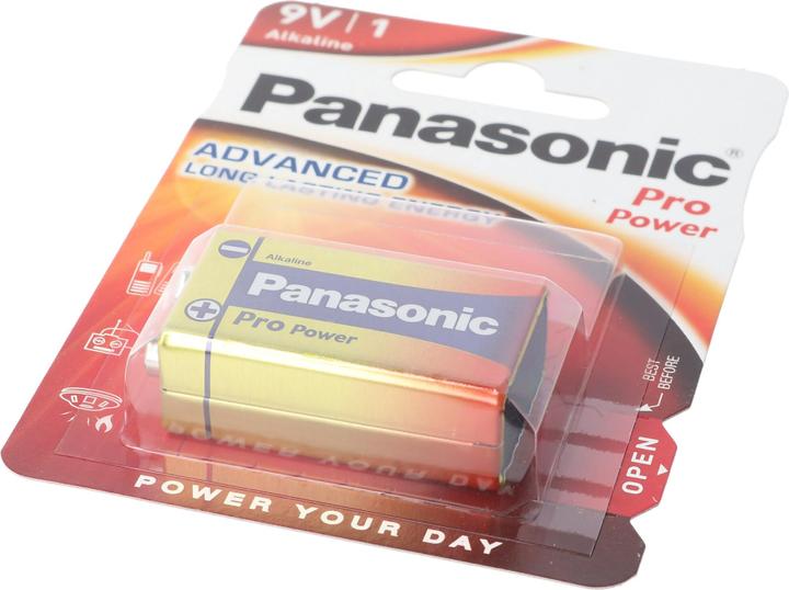 Image du produit Panasonic Pro Power (1 pcs, 9V Block, 680 mAh)