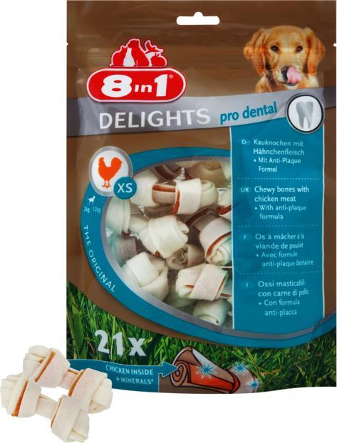 Actual product image 8in1 Delights Pro Dental (Adult, 1 pcs., 270 g)