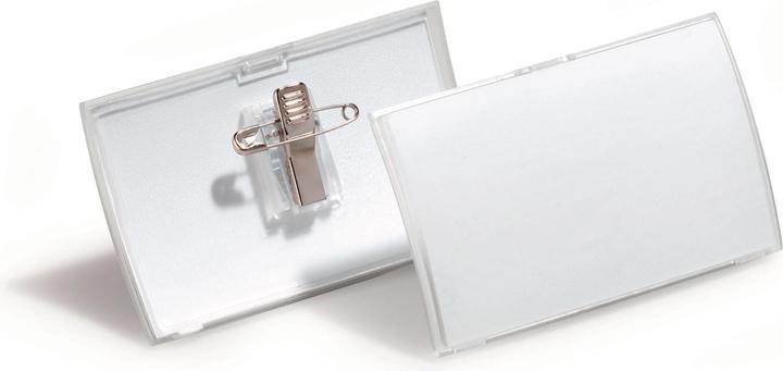 Actual product image Durable Name badges Click Fold