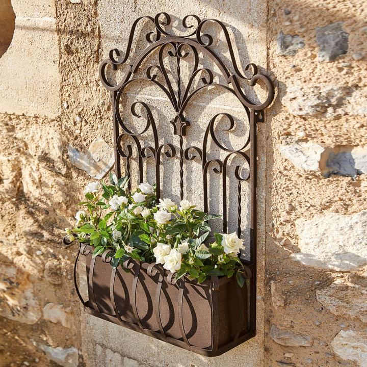 Produktbild Loberon Blumenkasten Secourt antikbraun (50 cm)