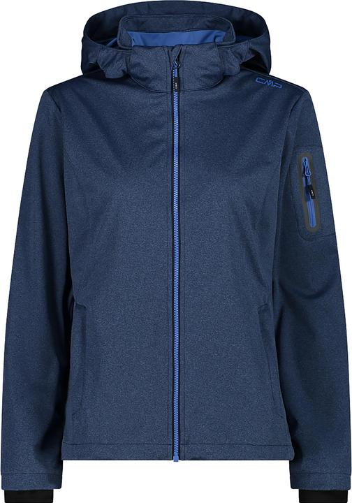 Actual product image CMP Campagnolo Women's Light Melange Jacket Zip Hood (42, L)