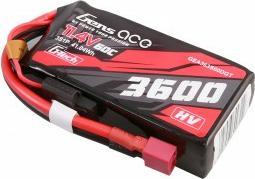 Image du produit Gens Ace G-Tech 3600mAh 11.4V 3S1P 60C Pack de batteries Lipo haute tension avec connecteur en T (11.40 V, 3600 mAh)