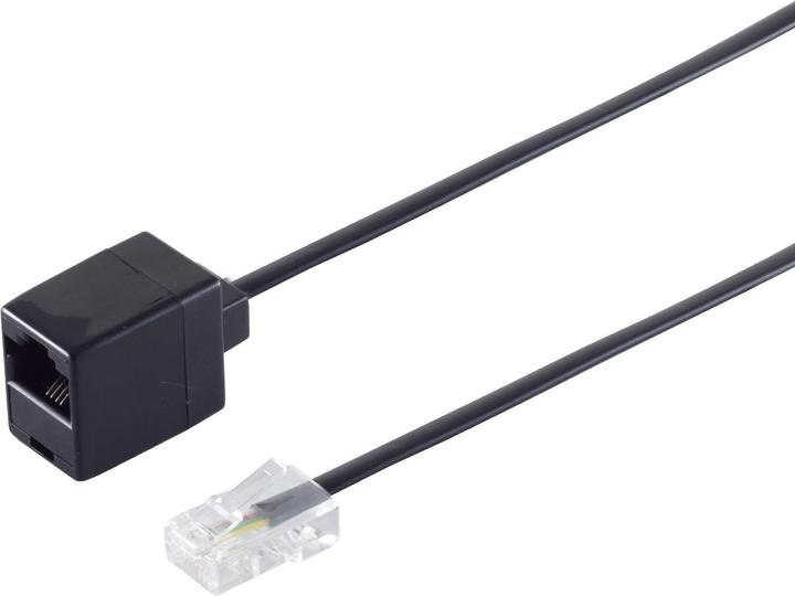 Produktbild Shiverpeaks S/CONN maximum connectivity Modular RJ ISDN Telefon-Verlängerung-Western-Stecker 8/4 auf Western-Kup
