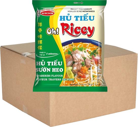 Image du produit Acecook OH RICEY Instant Rice Noodle (Spareribs) (1680 g)