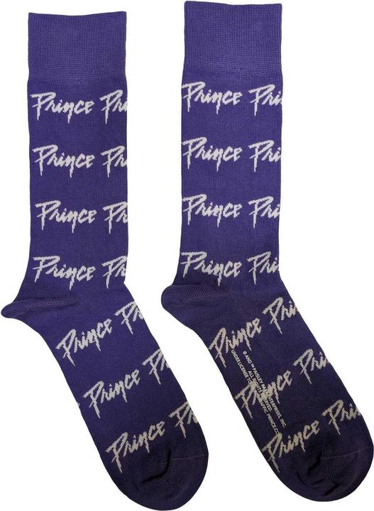 Actual product image Prince Unisex Adult Repeat Logo Socks (40.5 - 45.5)