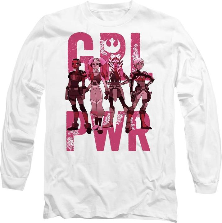 Immagine prodotto Ahsoka Girl Power Maglietta Ketsu Sabine Hera Adulto Unisex (S)