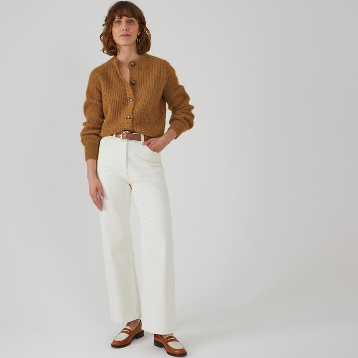 Image du produit La Redoute Collections Cardigan Signature avec laine d'alpaga (XXL)