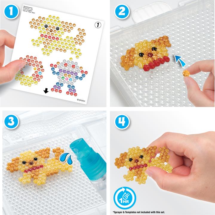 Produktbild Aquabeads Perlmuttperlen