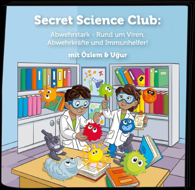 Actual product image Tonies Secret Science Club: Strong in defence (German)