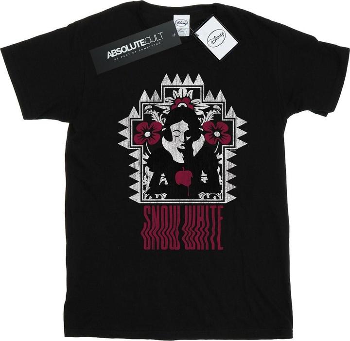 Actual product image Disney Princess Mens Snow White Warped T-Shirt (XL)
