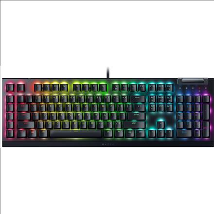 Produktbild Razer Klawiatura BlackWidow V4 X Green (RZ03-04700100-R3M1) (US, Kabelgebunden)