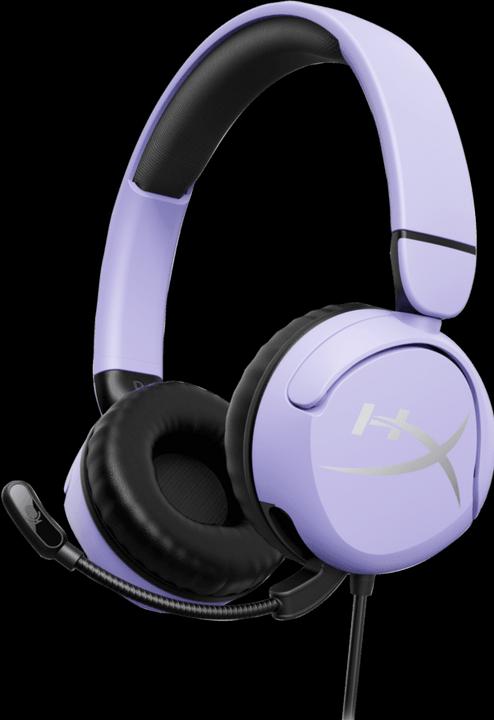 Produktbild HyperX 7G8F5AA Cloud Mini Kids Lavender (Kabelgebunden)