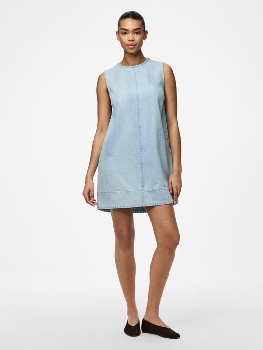 Produktbild Pieces Pcflora Sl Mini Denim Dress Noos (M)