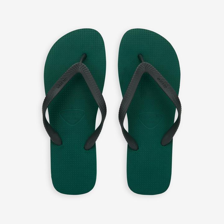 Produktbild Olaian Zehensandalen Herren 500 grün (45)