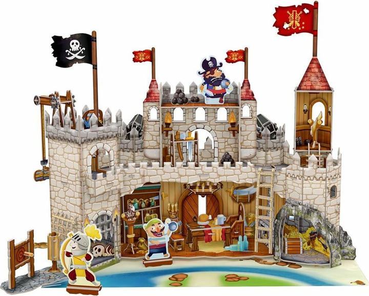 Produktbild Cubicfun CUBIC FUN 3D Puzzle "Piratenburg" (183 Teile)