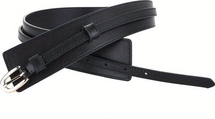 Actual product image Only-Bags.Store Stylish wide belt made from genuine faux leather - versatile for casual, formal and
