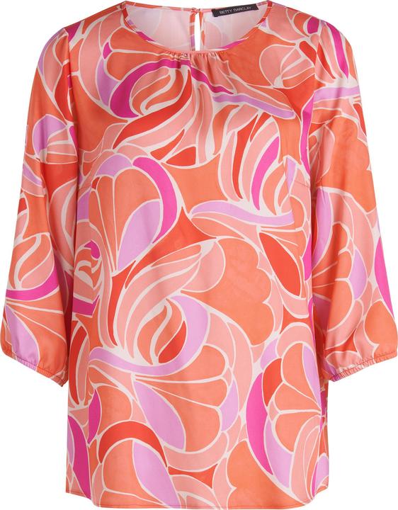 Betty Barclay Satin-Bluse mit 3/4 Arm