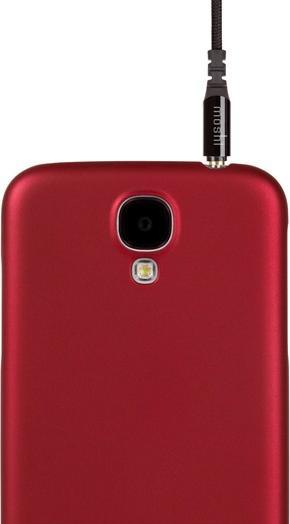 Actual product image Moshi iGlaze Hardcase for Galaxy S4 Burgundy Red (Samsung Galaxy S4)