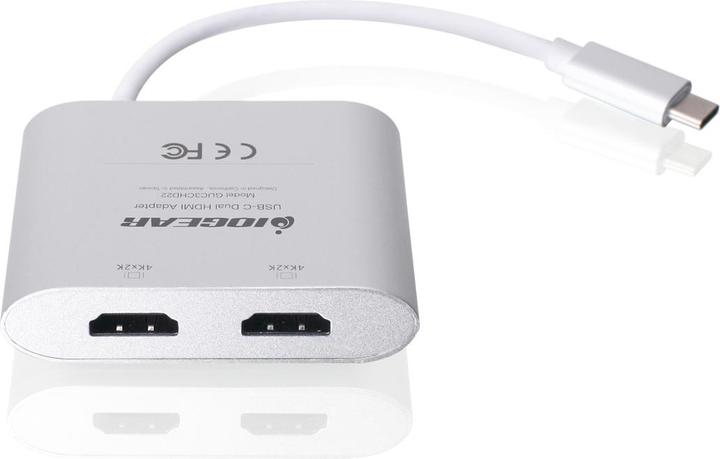 Actual product image Iogear USB-C to Dual HDMI Adapter (HDMI, 19.50 cm)