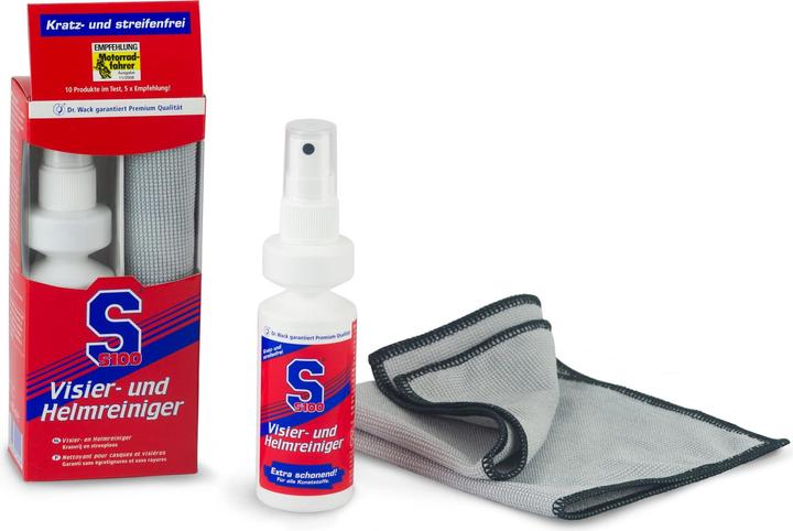 Produktbild S100 Visier- und Helmreiniger (100 ml)