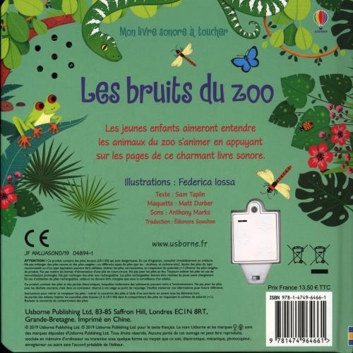 Image du produit Les bruits du zoo (Français, Taplin Sam, Iossa Federica, 2019)