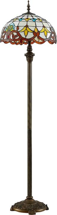 Image du produit Lindby Lampadaire Audrey de style Tiffany (E27)