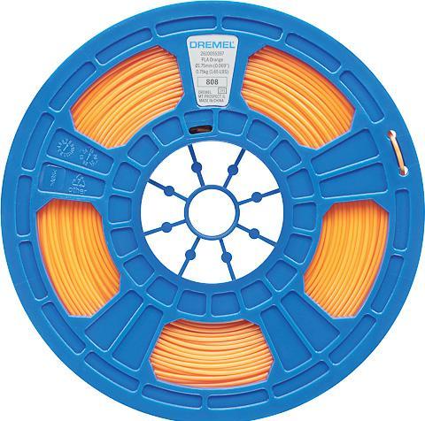 Actual product image Dremel PLA 1,75mm ORANGE 0,75kg 3D FILAMENT (PLA, 1.75 mm, 750 g, Orange)