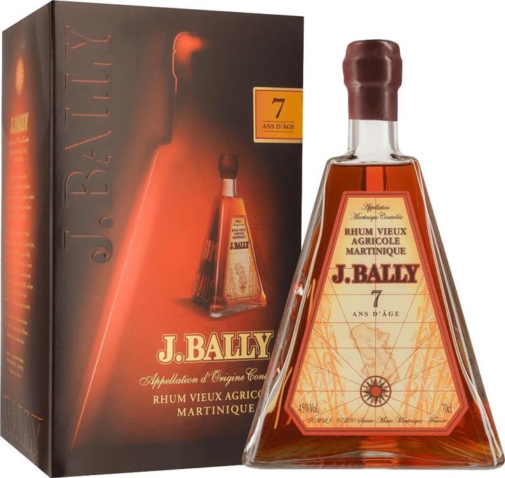 Immagine prodotto Bally J. Rhum Vieux Agricole Martinique 7 Ans D'Âge 45% Vol. 0,7l in confezione regalo (1 x 70 cl)