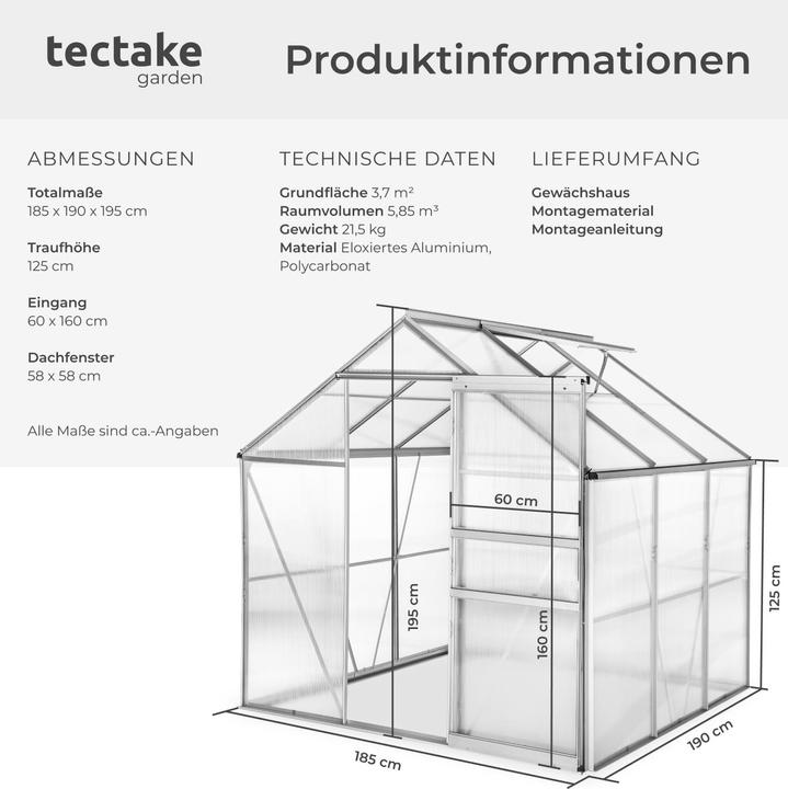 Image du produit tectake Serre