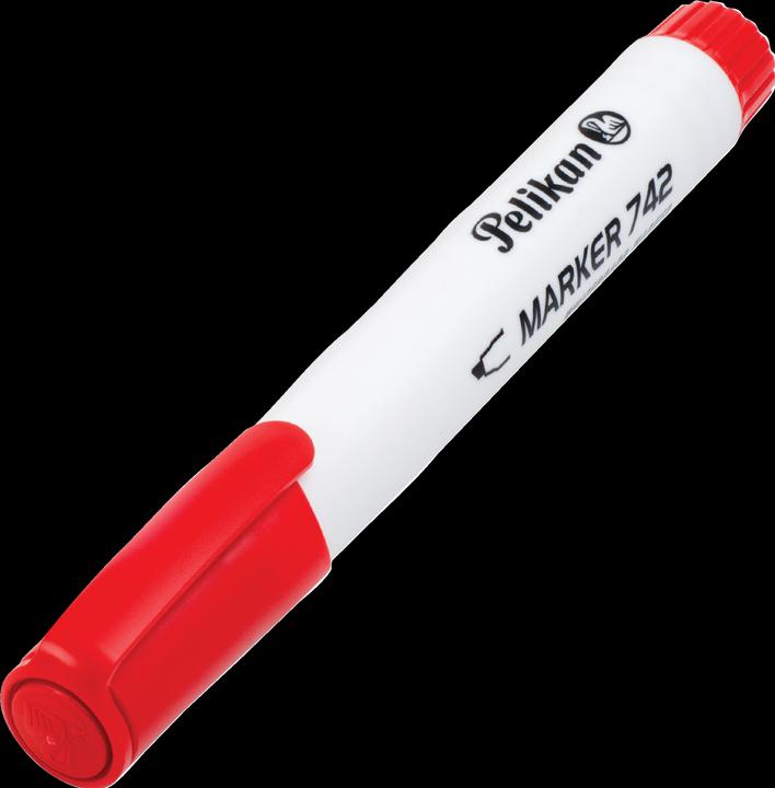 Image du produit Pelikan 742 Marqueur(s) Ciseau(x) (Rouge, 1 mm, 10 x)