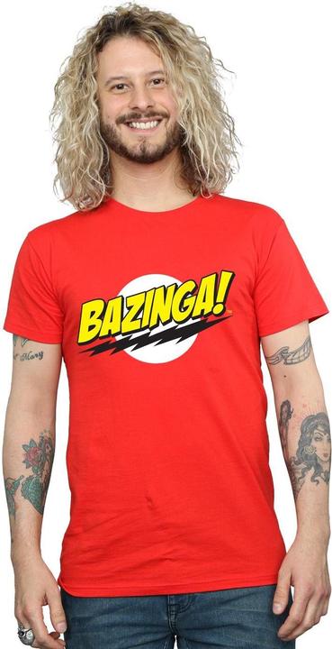Actual product image Dam Mens Bazinga Cotton T-Shirt (XL)