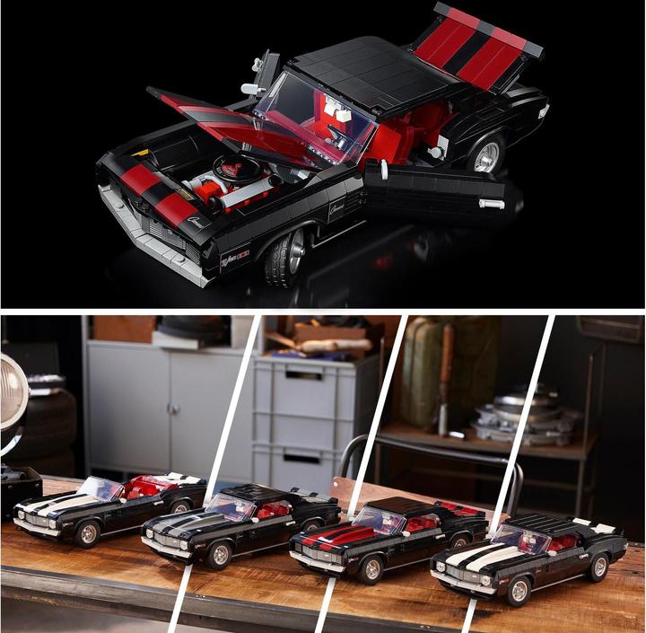 Image du produit LEGO Chevrolet Camaro Z28 (10304, LEGO difficiles à trouver)