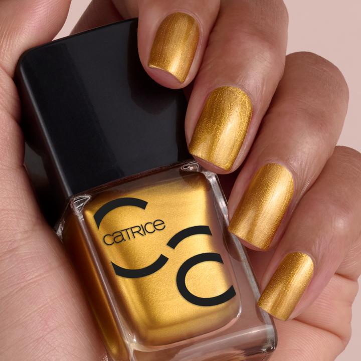 Image du produit Catrice ICONAILS vernis à ongles (156 Cover Me In Gold, Vernis à ongles effet gel)