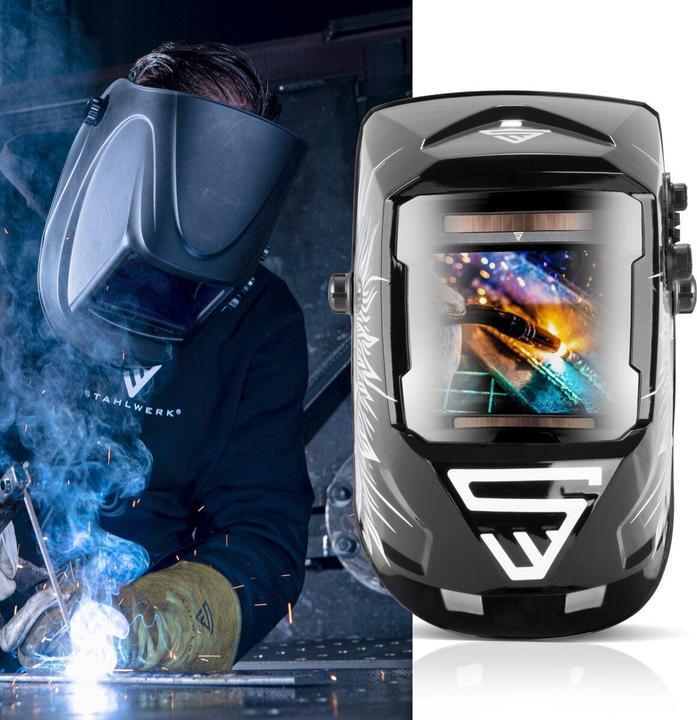 Produktbild Stahlwerk Automatik Schweisshelm ST-990 SE "Sonderedition Skull" Real Colour