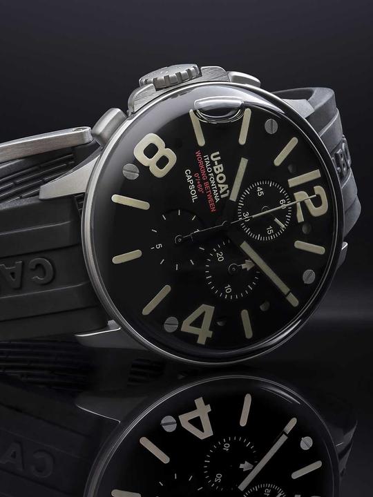 Immagine prodotto U-Boat 8111/D Capsoil Chrono SS 45mm 10ATM (Cronografo, 45 mm)