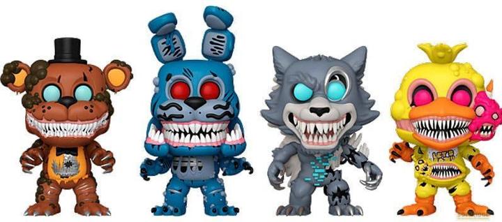 Funko POP Pack 4 Figuren Five Nights at Freddys Exclusive