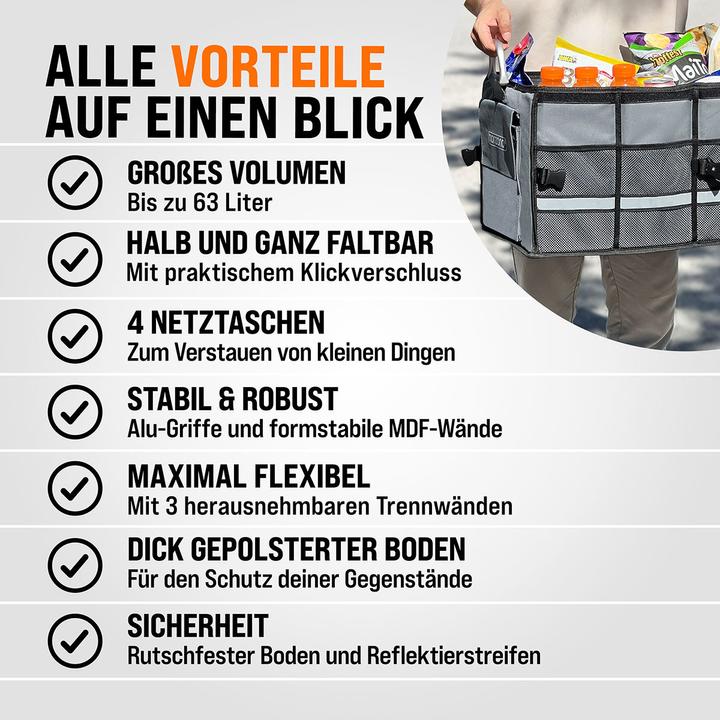 Produktbild Monzana Kofferraum Organizer