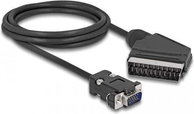 Image du produit Delock Scart — VGA (2 m, Péritel)